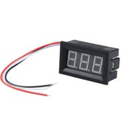 Resim Makermarketim-Digital Voltmetre Dc 0-100V 3 Kablolu 
