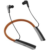 Resim Sunix Bluetooth 5.0 45 Saat Kullanım Süreli Boyun Askılı Bluetooth Kulaklık Kahverengi 