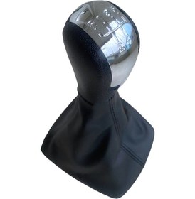Resim Skoda Octavia A5 2005-2008 Vites Topuzu Körüğü Üst Krom 1Z0711141 