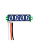 Resim Mavi-0.28 İnç 4bit Dijital Led Voltmetre Dc 0-500v 300v 0-200v 0-100v 0-10v Gerilim-0-500.0v 3wire 