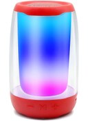 Resim PLUSE4 Taşınabilir Rgb Ledli Bluetooth Hoparlör Beyaz Torima