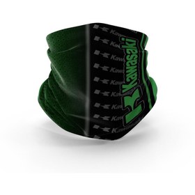 Resim motogaj Kawasaki Desenli Bandana Buff 