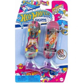 Resim Mayf HXL17 Skate Retro Temalı Ikili Parmak Kaykay ve Ayakkabı Paketi Tek 