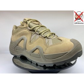 Resim ENESERYILMAZ Vogel 1493B Kışlık Hakiki %100 Nubuk Deri Suya Karşı Dayanıklı Trekking Outdoor Çeliksiz Ayakkabı 