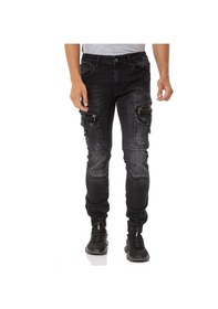Resim Cd845 Rahat Kesim Erkek Jean Pantolon 001 