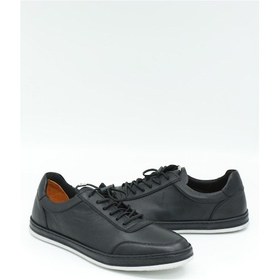 Resim Freefoot 245535 Siyah Lastik Bağcıklı Günlük Erkek Ayakkabı-Siyah 