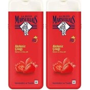 Resim Le Petit Marseillais Akdeniz Çileği Duş Jeli 400ml x 2 Adet 