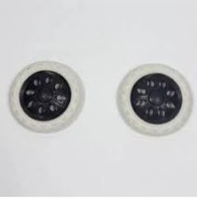 Resim Çantalı Pazar Araba 2 Adet Tekeri Kauçuk 