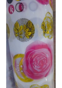 Resim Gül Başlı Desenli Masa Örtüsü 80 Cm X 200 Cm 