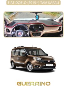 Resim Perdea FIAT DOBLO 2015+ TAM KAPALITORPİDO KORUYUCU HALISI BEJ KENAR 