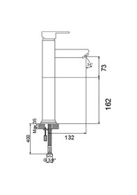 Resim Newarc Silver Çanak Tipi Lavabo Bataryası 851001 