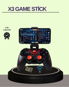 Resim shopwave Çift Analog Joystick ve 14 Tuşlu Bluetooth Oyun Kumandası 