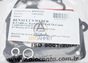 Resim Renault 9 Karbüratör Contası Takım 