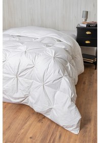 Resim Cotton Box Elegance Çift Kişilik Kaz Tüyü Yorgan 195x215 Beyaz 