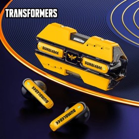 Resim Jingyi Disney Marvel Kablosuz Bluetooth 5.3 Kulaklık Bumblebee TF-T01 Oyun Kulaklığı Hıfı Stereo Ses Kulaklık Uzun Bekleme (Yurt Dışından) 