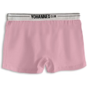 Resim Yohannes Club Kız Çocuk, Pamuklu Boyshort(boxer), 4'lü Paket, Çocuklara Uygun Modern Kesim 