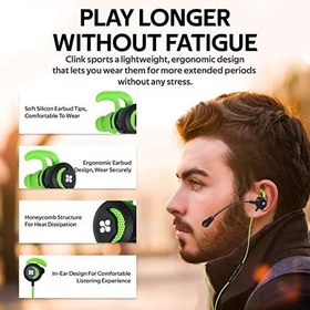 Resim Promate Oyun Kulaklığı Ayrılabilir Mikrofon Gürültü Önleme Özellikli Premium Üstün Performanslı/PROMATE CLINK.GREEN 