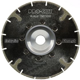 Resim Pro-cut 150 mm Flanşlı Elektrolize Granit Seramik Mermer Kesme Testeresi 