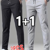 Resim 2 Parça Set, Erkekler İçin Rahat ve Nefes Alabilen Spor Jogger Pantolon - Cepli, Polyester Dar Kesim Pantolon, Boş Zamanlar, Spor ve Tatil için Uygun 