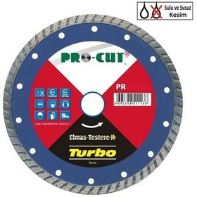 Resim Procut Ab 115 Mm Turbo Kanallı Elmas Testere 