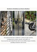 Resim Jokmae Siyah Elektrikli Scooter, Kaykay, Bisiklet, Motosiklet İçin Çok Fonksiyonlu Hırsızlık Önleyici Kilit, Hediye Seçeneği Çok Renkli 