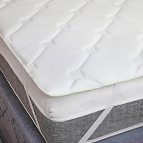 Resim Tek Kişilik Dört Köşe Lastikli 100x200x8 Cm Uyku Pedi Şiltesi 