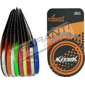 Resim Motosiklet Jant Sticker Mavi Alman 