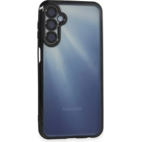 Resim A55 5g Kılıf Lensli Silikon - SIYAH-(5796) 