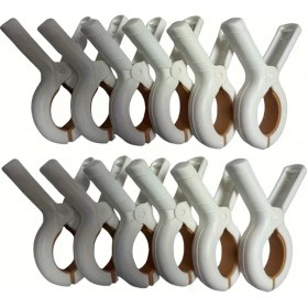 Resim Gateesat 12 Adet Plaj Havlusu Mandalı Güçlü Yay Ve Kaymaz Silikon Tutamak 