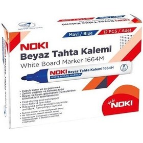 Resim Noki Doldurulabilir Beyaz Tahta Kalemi Mavi 12 Adet 