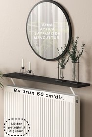 Resim TALAŞTOZUM Petek Üstü Uçan Raf Dresuar Duvara Montajsız 60 Cm 
