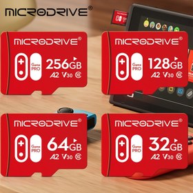 Resim MicroDrive U3TF Oyun Bellek Kartı, Sınıf 10 UHS-I/UHS-II SD Kartı, Hızlı Oyunlar İçin - 256GB, 128GB, 64GB, 32GB, Tabletlerle, Kameralarla, Telefonlarla, Dizüstü Bilgisayarlarla ve Araba Ses Sistemleriyle Uyumlu, Araba Ses Aksesuarı, Modern Estetik, Yüksek Kaliteli Yapı 
