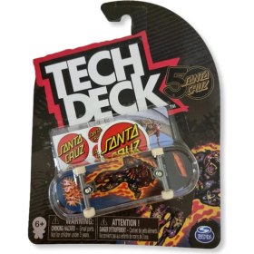 Resim Tech Deck Parmak Kaykayı Tekli Paket 96 mm - Santa Cruz 
