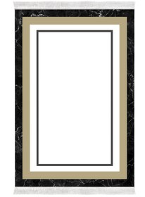 Resim Alanur Home Eko Trend Djt Yıkanabilir Kaymaz Taban 3 Lü Yatak Odası Takımı 673m Bordürlü Krem 