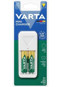 Resim Varta 57656 Mini Şarj Cihazı Aa 2x2100mah 