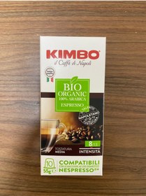 Resim Kımbo Bıo Organıc 100% Arabıca Espresso 10ad 