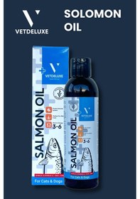 Resim Vetdeluxe Salmon Oil Omega 3-6 Deri Tüy Sağlığını Destekleyen Somon Yağı 200 ML 