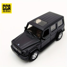 Resim 1pc CCA 1:42 Ölçekli Mercedes-Benz G350d Model Araba, Siyah Metal Die-Cast Koleksiyon Araç, Açılabilir Kapılar, Detaylı Alaşım Oyuncak Simülasyon ve Süs için İdeal Doğum Günü Hediyesi 