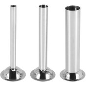 Resim 4 Adet Paslanmaz Çelik Sosis Doldurma Tüpleri, Huniler, Nozullar, Yedek Parçalar, Doldurma Tüpü, Taban Di Hk 