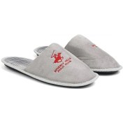 Resim B.h. Polo Club Kışlık Erkek Ev Terliği Gri 