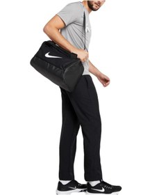 Resim Nike Unisex Siyah Ba5961-010 Brsla Xs Duff - 9.0 25 l Spor Çantası 38 x 25 x 25 cm 