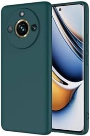 Resim Realme 11 Pro Plus Kılıf Kamera Korumalı iÇi Süet Dokulu Lansman Tipi Silikon ile uyumlu 