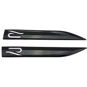 Resim Volkswagen Yeni Golf 8 R-Line Yan Çamurluk Bıçak Logosu Arması 