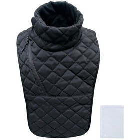 Resim Suntek Motosiklet Boyun Isıtıcı Kış Sıcak Atkı Siyah Siyah 