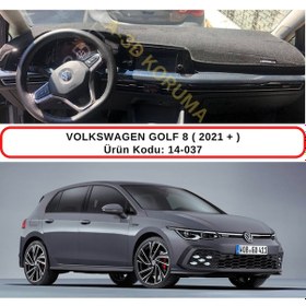Resim VOLKSWAGEN GOLF 8 (2021+) TORPİDO KORUMASI / HALISI / ÖRTÜSÜ / KILIFI 