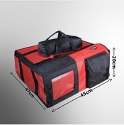 Resim Tex 301 Dayanıklı Çanta Impertexten Kumaş Servis Çantası Kırmızı 