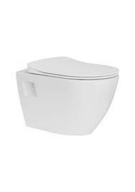 Resim Tp329 Terra Kanalsız Asma Klozet,creavit Yavaş Kapak 