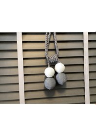 Resim Sahara Home 4 Toplu Broçöl , Perde Süsü Fon Bağlama 4 Top 