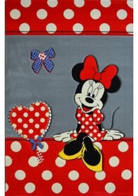 Resim Disney Çocuk Odası Halısı 522Minnie Büyük Boy 150X230 Cm 