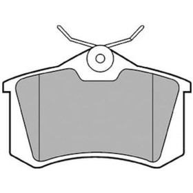 Resim Vw Eos 2.0 Fsi 2006-2008 Delphi Arka Fren Balatası N11.6521 